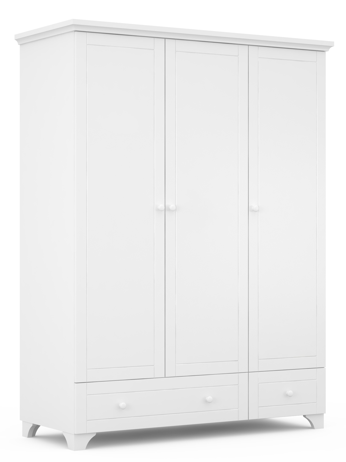 Wardrobe 150 Simple White - Meblik